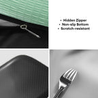 Lit pour chien en cuir PU imperméable antidérapant résistant aux rayures avec soutien complet