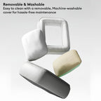 Lit pour chien en cuir PU imperméable antidérapant résistant aux rayures avec soutien complet