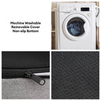 Lit pour chien large en mousse à mémoire amovible et imperméable