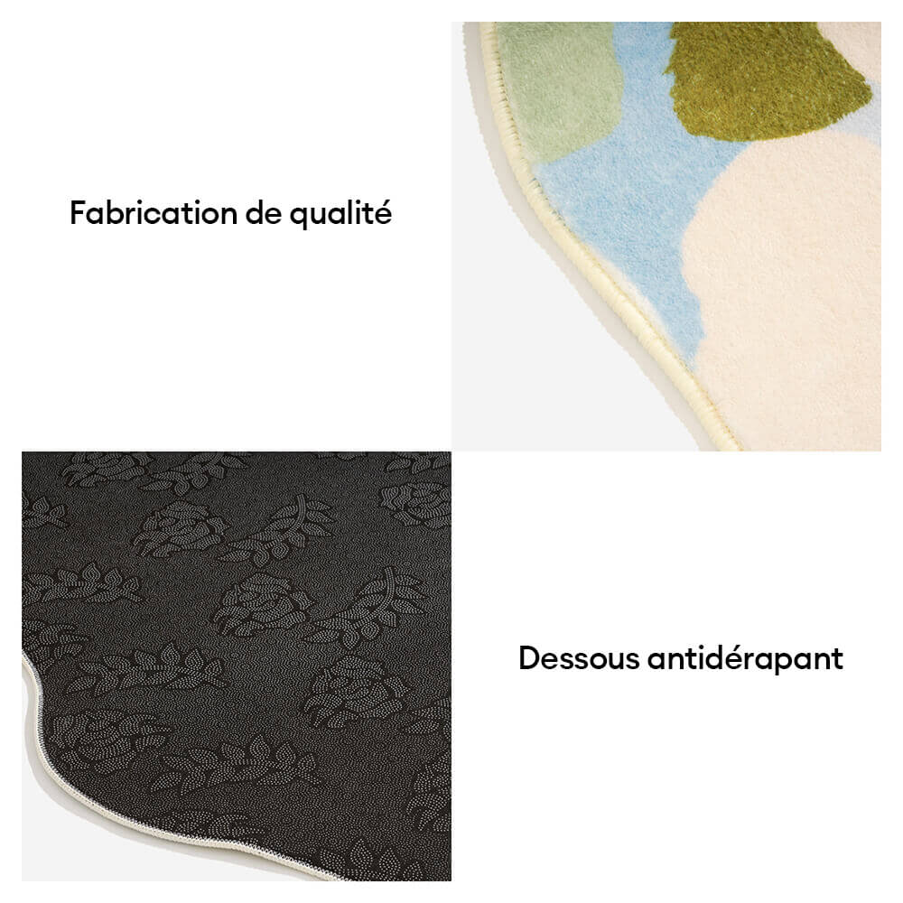 Tapis pour Animaux Effet Forêt Verdoyante