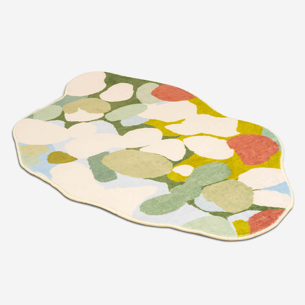 Tapis pour Animaux Effet Forêt Verdoyante