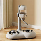 Distributeur automatique pour animaux avec bol d'alimentation et d'eau