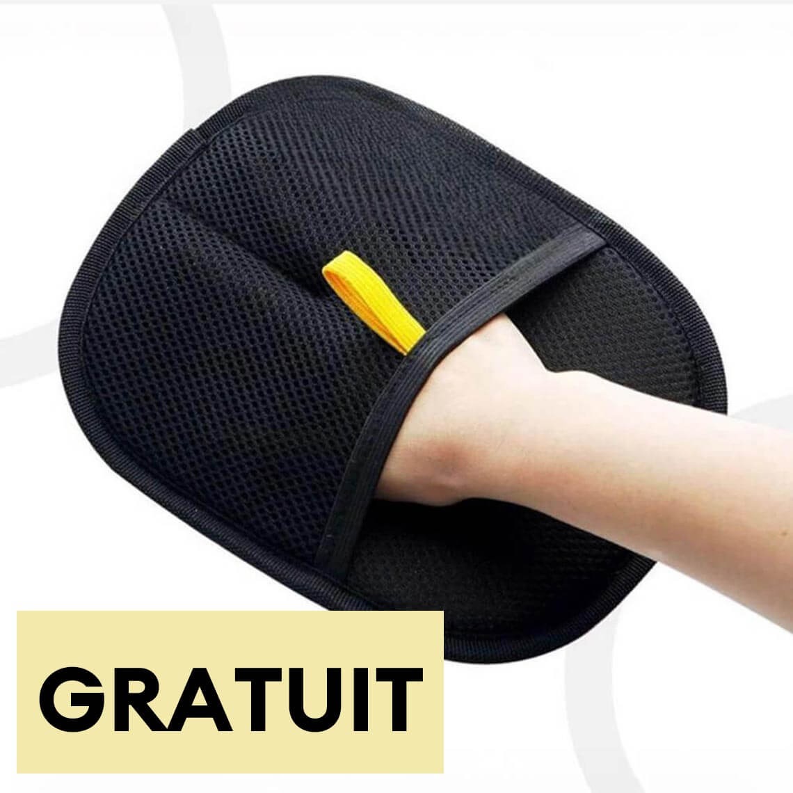 Gant de nettoyage double face pour poils d’animaux fibres électrostatiques-Exclusif app