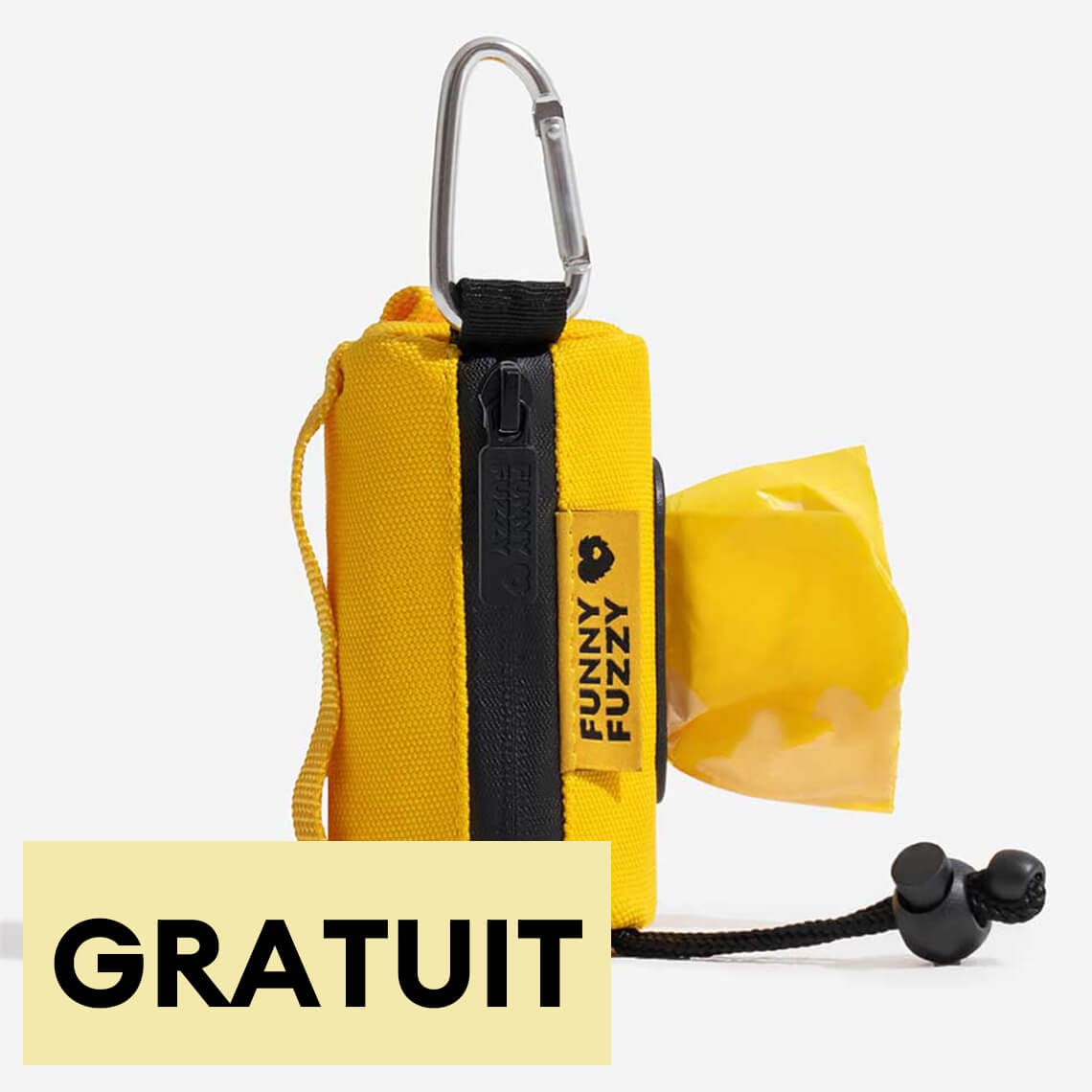 Distributeur étanche de sacs à crottes avec laisse Flexi Walker FUNNYFUZZY-Exclusif app