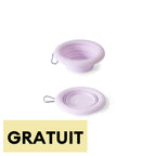 Bol pliant en silicone pour animaux de compagnie portable-Exclusif app