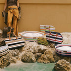 Sac de plage en coton tissé léger fait main transport pour animaux idéal pour les vacances d'été