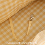 Sac de transport pour chien et chat en tartan tendance pratique pour les voyages