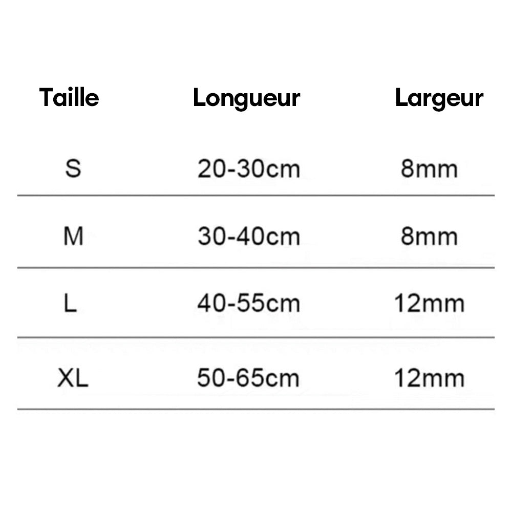 Collier de dressage pour chien en corde tressée main-Exclusif app