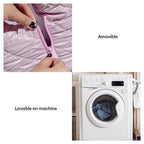 Siège auto pour chien en velours matelassé Luxe Nuage