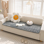 Tapis en flanelle douce et respirante pour animaux avec housse de canapé antidérapante