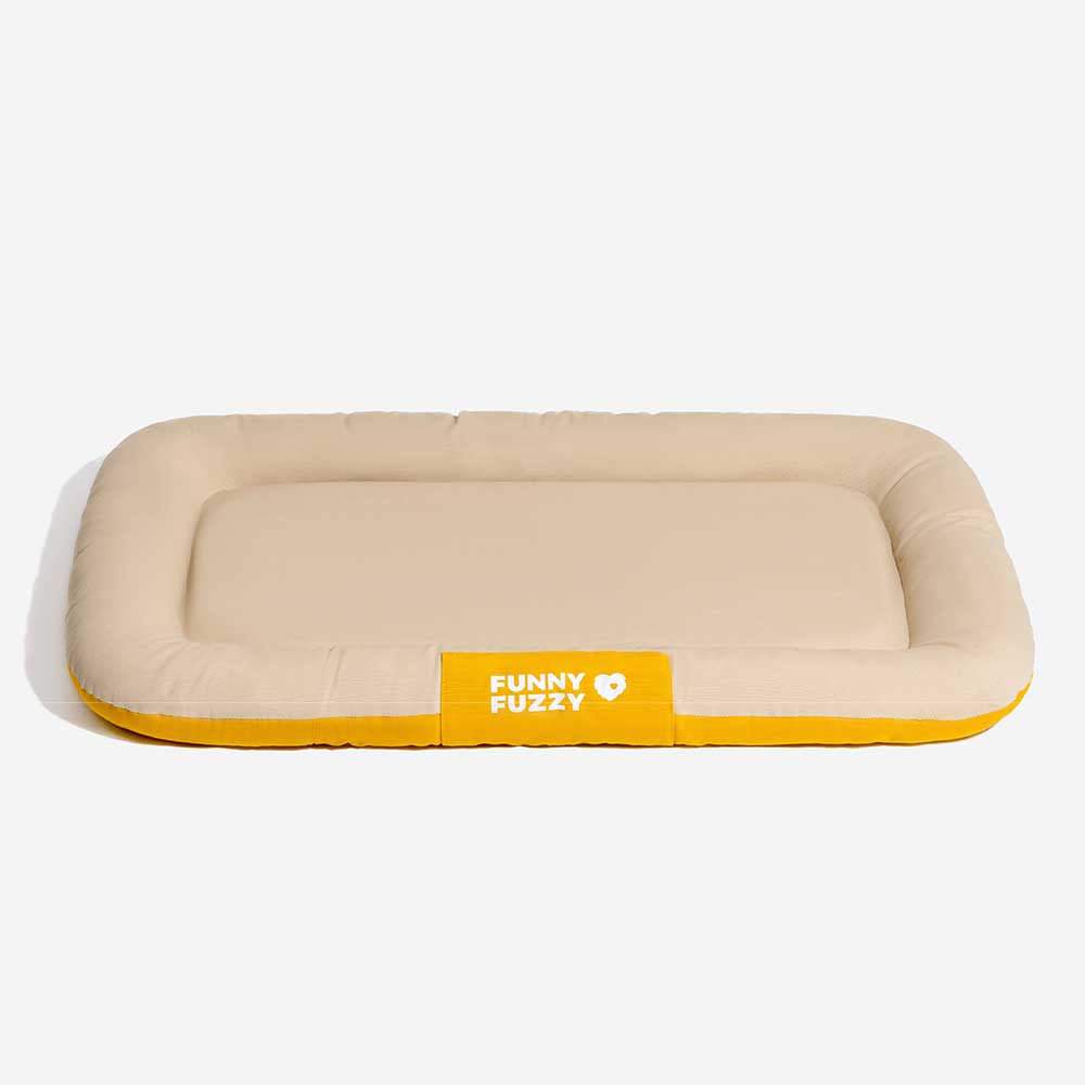 Tapis orthopédique imperméable et résistant aux rayures pour chien motif coloris block - Trek Lounge