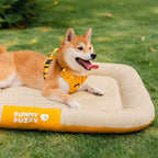 Tapis orthopédique imperméable et résistant aux rayures pour chien motif coloris block - Trek Lounge