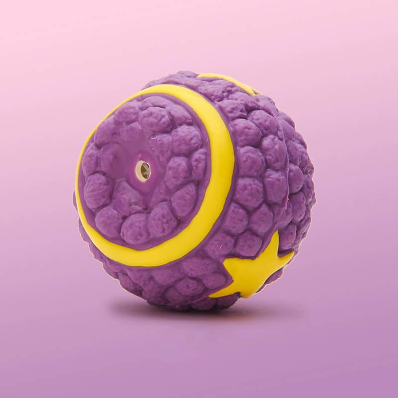 Jouet balle en latex pour chien durable interactif avec bruit-Exclusif app