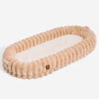 Lit orthopédique en peluche pour chien et homme