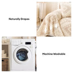 Couverture en tissu épais à motifs géométriques pour meubles