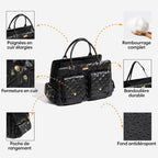 Sac de voyage pour chat partagé grand stylé multifonction - Queue errante