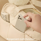 Sac de transport pour chien et chat en tartan tendance pratique pour les voyages