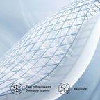 Housse de canapé anti-dérapante en soie glacée à motif floral frais