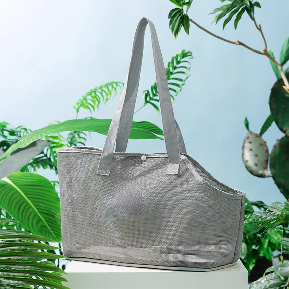 Sac de transport léger en maille pour petits chiens et chats