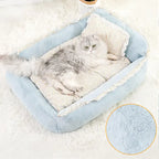 Lit pour petit chien doux moelleux chic lavable