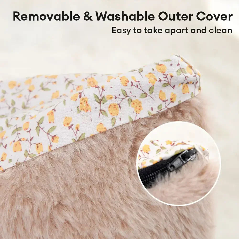 Lit pour petit chien doux moelleux chic lavable