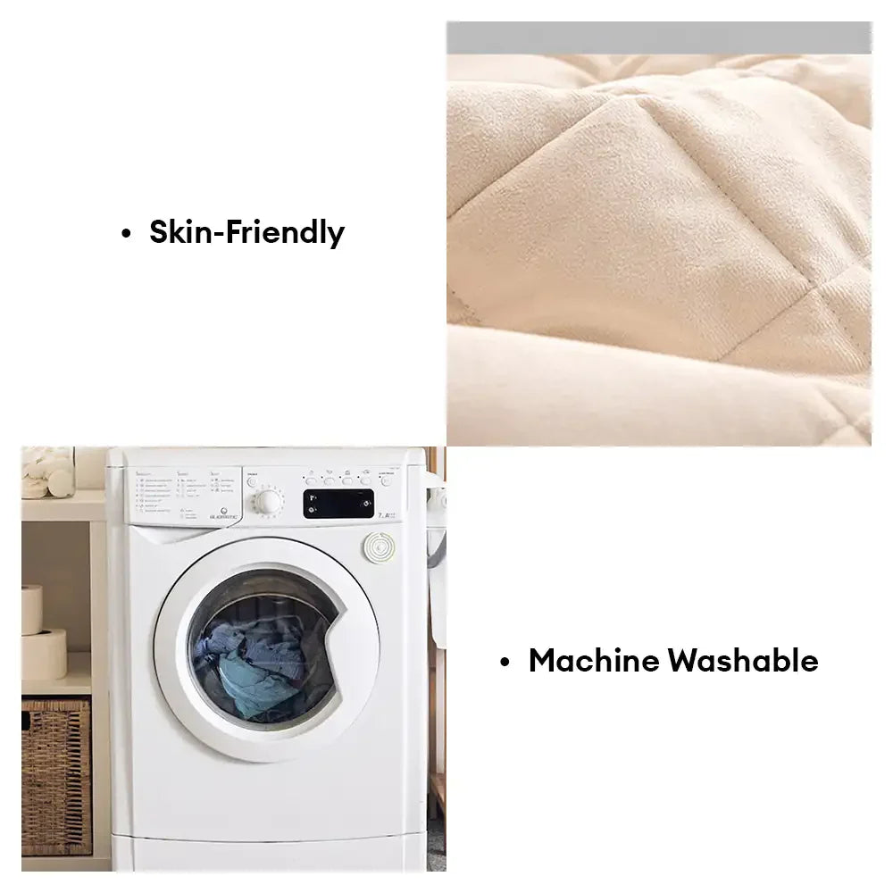 Housse de canapé simple en velours court carré protection antidérapante