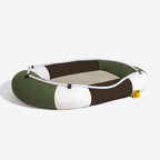 Lit pour animal en forme de bateau imperméable et rafraîchissant avec oreiller – Chill Raft