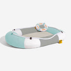 Lit pour animal en forme de bateau imperméable et rafraîchissant avec oreiller – Chill Raft