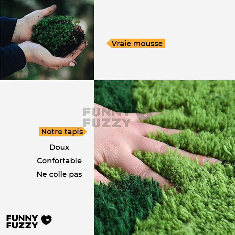 Tapis pour animaux en laine tufier à la main - Petite marguerite