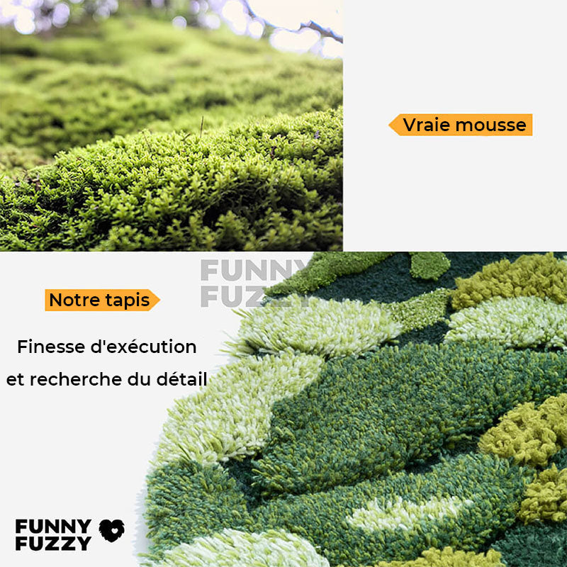 Tapis pour animaux en laine tufier à la main - Petite marguerite