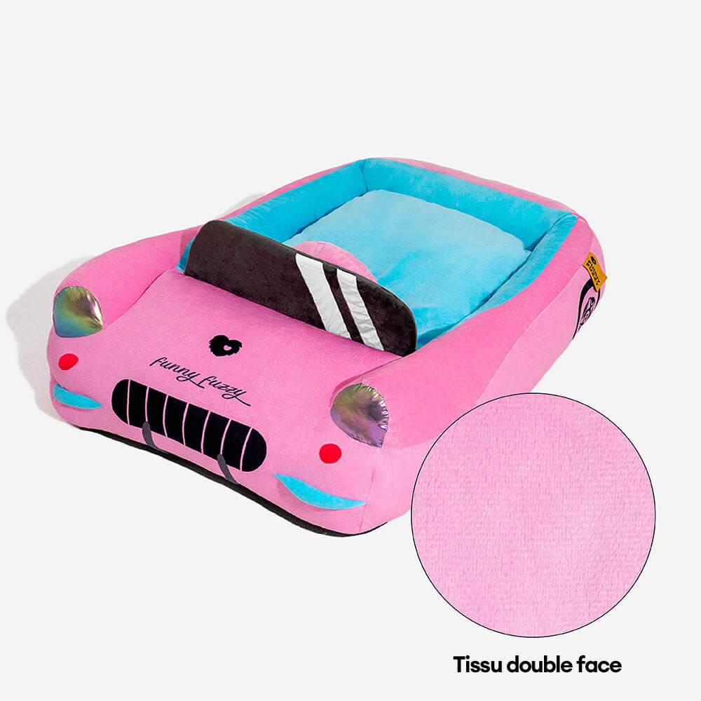 Lit pour animal convertible voiture de course - Fast et Fur