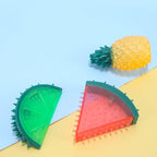 Jouet à mâcher en caoutchouc rempli d’eau forme fruit gelé pour chiens-Exclusif app