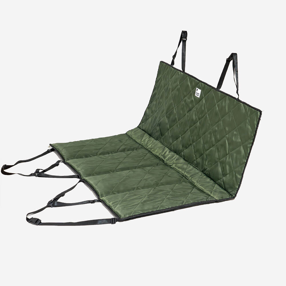 Siège arrière de voiture imperméable et pliable pour chien