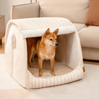 Lit orthopédique pour chien confortable - Stripe Trendy Maison