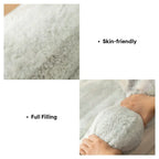 Lit chien douillet protection épines fausse laine d’agneau effet noué tendance