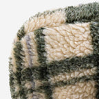 Canapé-lit pour chien et chat apaisant lavable à carreaux vintage