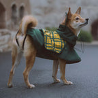 Imperméable ajustable pour chien à carreaux vintage protection contre les intempéries