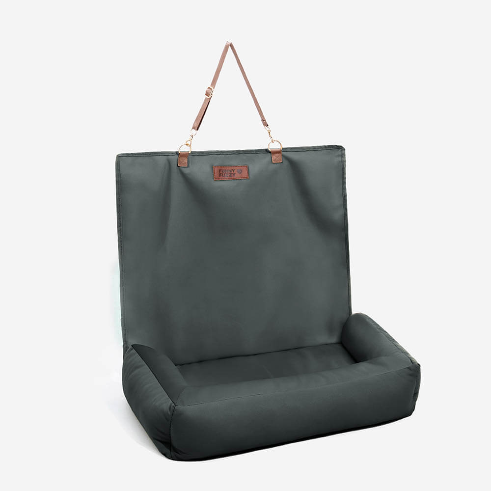 Housse de siège de voiture imperméable et antidérapante pour grands chiens - Urban Voyager
