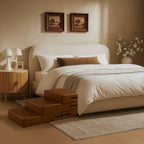 Escaliers pour animaux modulables à plusieurs niveaux en cuir PU imperméable et lavable