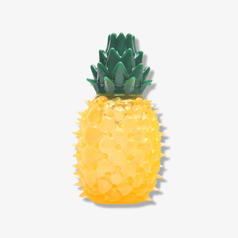 Jouet à mâcher en caoutchouc rempli d’eau forme fruit gelé pour chiens-Exclusif app