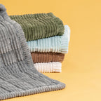 Housse de canapé en flanelle douce et respirante motif gaufre pour animaux confortable et cosy